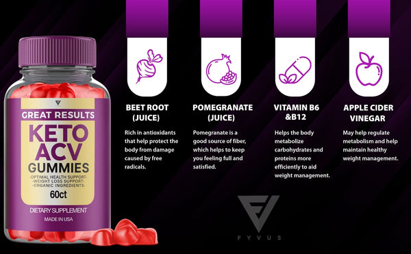 Great Results Keto ACV Gummies - Advanced Formula